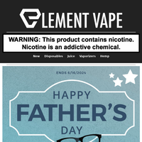 Element Vape email thumbnail