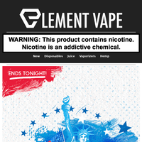 Element Vape email thumbnail