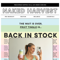 Naked Harvest Supplements email thumbnail