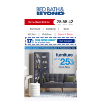 Bed Bath and Beyond email thumbnail