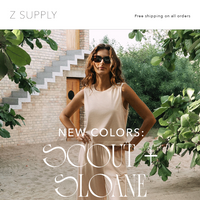 Z SUPPLY email thumbnail