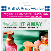 Bath and Body Works email thumbnail