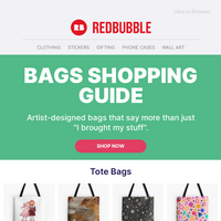 Redbubble email thumbnail