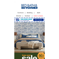 Bed Bath and Beyond email thumbnail