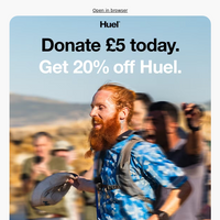 Huel UK email thumbnail