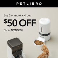 Petlibro email thumbnail