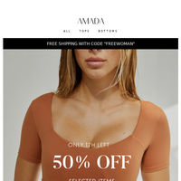 AMADA Wear email thumbnail