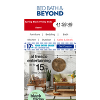 Bed Bath and Beyond email thumbnail