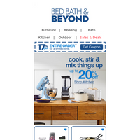 Bed Bath and Beyond email thumbnail