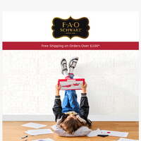 FAO Schwarz email thumbnail