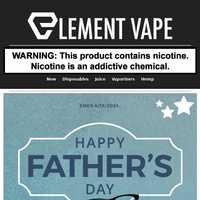 Element Vape email thumbnail