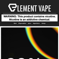 Element Vape email thumbnail