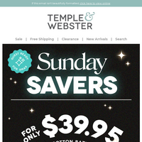 Temple & Webster email thumbnail