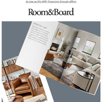 Room & Board email thumbnail