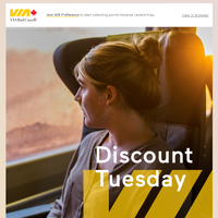 VIA Rail email thumbnail