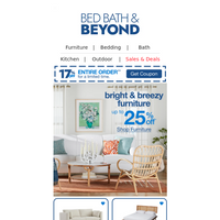 Bed Bath and Beyond email thumbnail