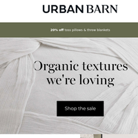 Urban Barn email thumbnail