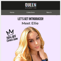 Queen Cosmetics email thumbnail