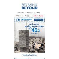 Bed Bath and Beyond email thumbnail