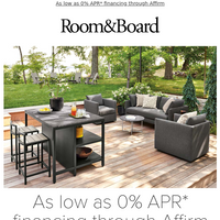 Room & Board email thumbnail