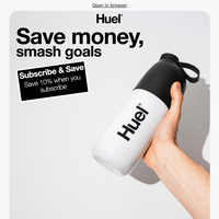 Huel UK email thumbnail