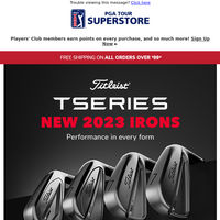 PGA TOUR Superstore email thumbnail