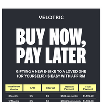 Velotric email thumbnail