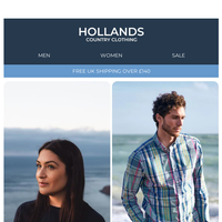 Hollands Country Clothing email thumbnail