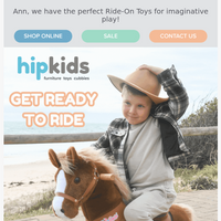 Hip Kids Australia email thumbnail