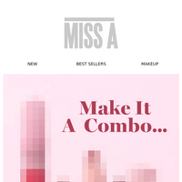 Shop Miss A email thumbnail