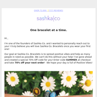 Sashka Co. Bracelets email thumbnail