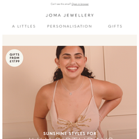 Joma Jewellery email thumbnail