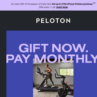 Peloton email thumbnail