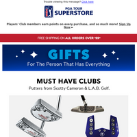 PGA TOUR Superstore email thumbnail