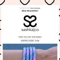 Sashka Co. Bracelets email thumbnail