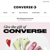 Converse Australia email thumbnail