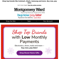 Montgomery Ward email thumbnail