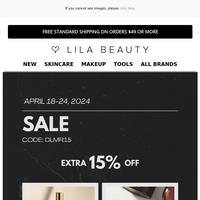 Lila Beauty email thumbnail