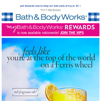 Bath and Body Works email thumbnail