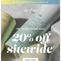 Drybar email thumbnail