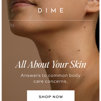 DIME Beauty email thumbnail