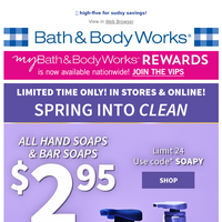 Bath and Body Works email thumbnail