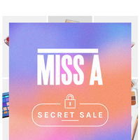 Shop Miss A email thumbnail