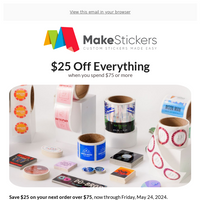 MakeStickers email thumbnail