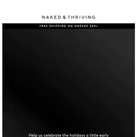 naked + thriving email thumbnail