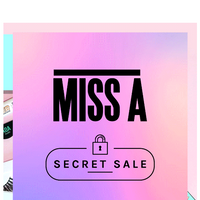 Shop Miss A email thumbnail