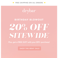 Drybar email thumbnail