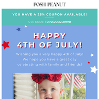 Posh Peanut email thumbnail