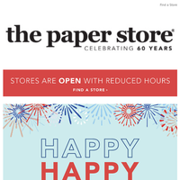 The Paper Store email thumbnail