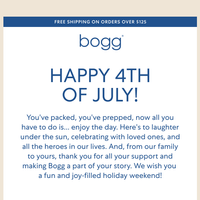 Bogg Bags email thumbnail